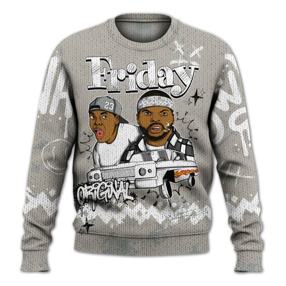 Knitted Sweater To Match Dunk Low Appears Oreo - Friday Sneaker Crayon