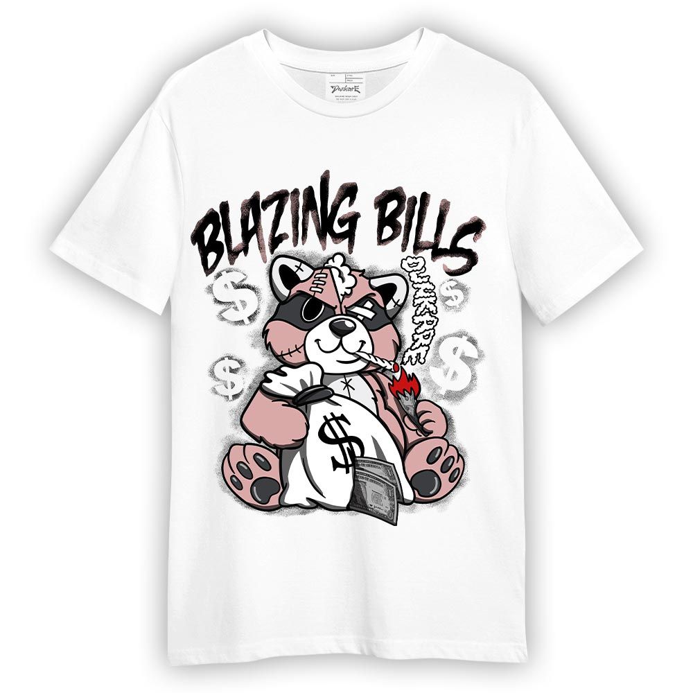Shirt To Match T-Shirt Blazing Bills Raccoon, Red Stardust 3s T-Shirt To Match Sneaker 1704 DNY