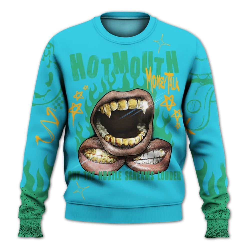 Sweatshirt To Match Dunk Chunky Dunky - Mouth Burning Street Style All Over Print