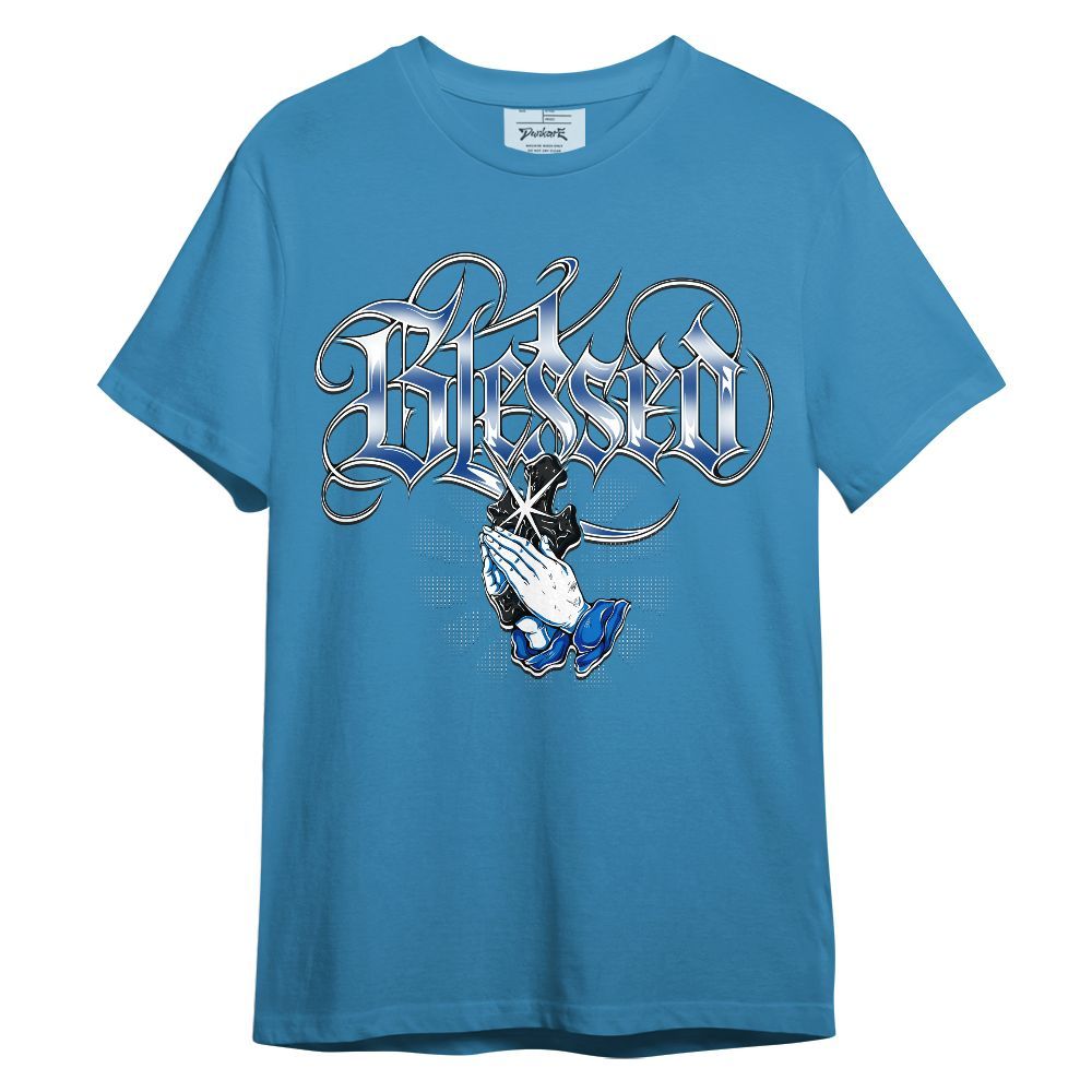 Shirt To Match Blueberry 12s - God Blessed Graphic