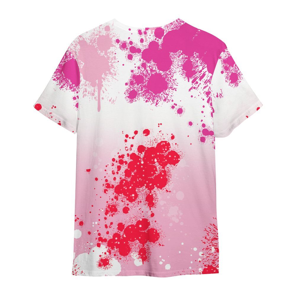 Shirt To Match Retro Bubble Gum Pink 6s - Trust No One Scary All Over Print