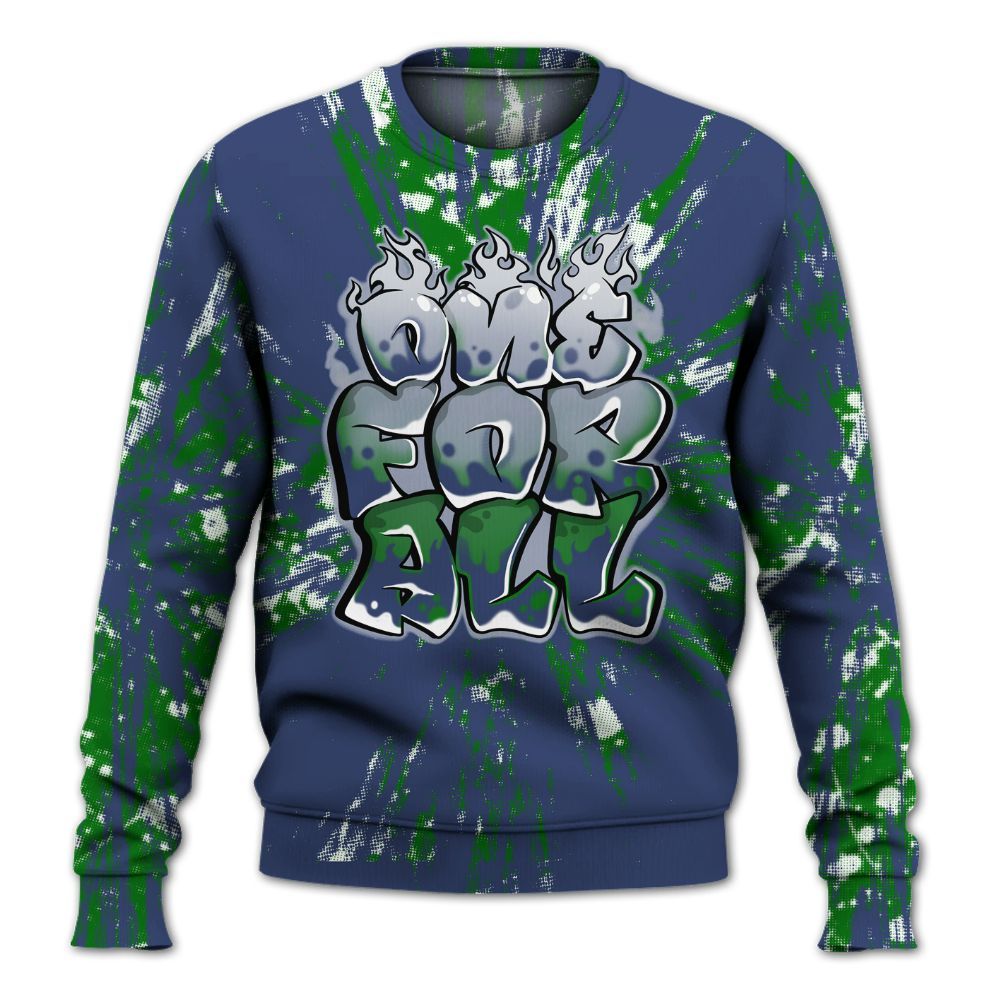 Sweatshirt To Match Midnight Navy 13s - Ones For All Graphic Luxury All Over Print