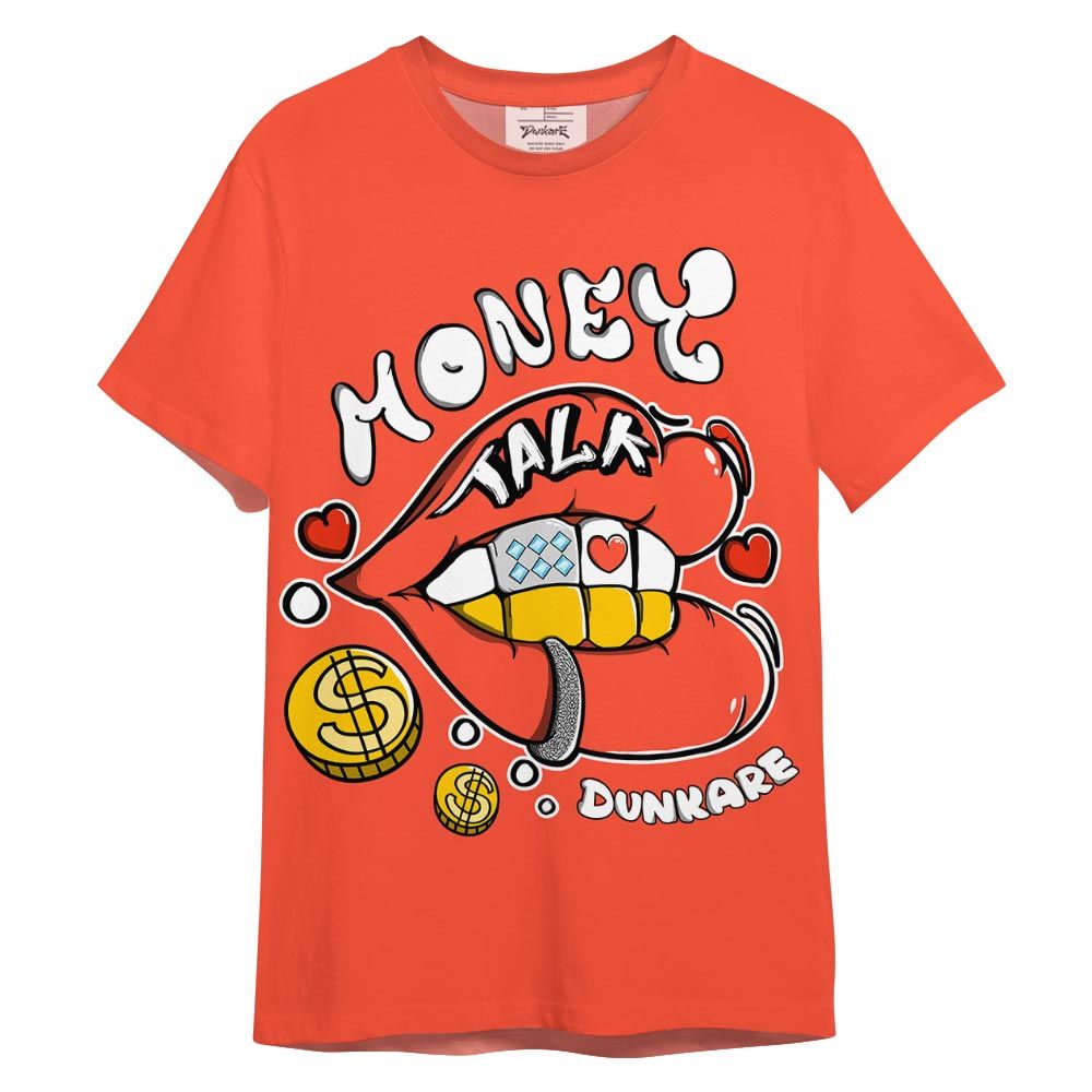 Shirt To Match Georgia Peach 3s - Lips Money Talk Shirt Outfit 3 Cosmic Clay 0705 LGH