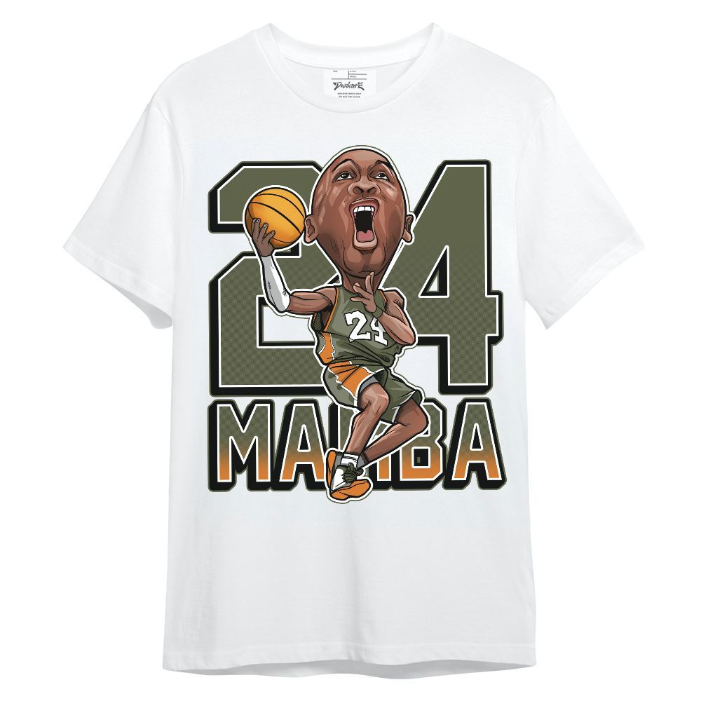 Shirt To Match Olive 5s - Legend 24 Snake Mamba Graphic Unisex Shirt