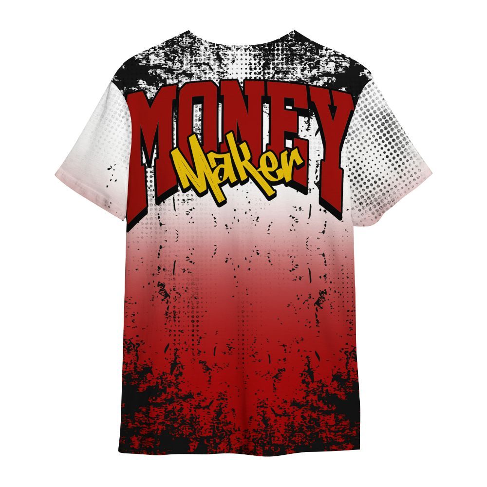Shirt To Match Low Lucky Cat 1s - Move In Silence Money Street Retro All Over Print