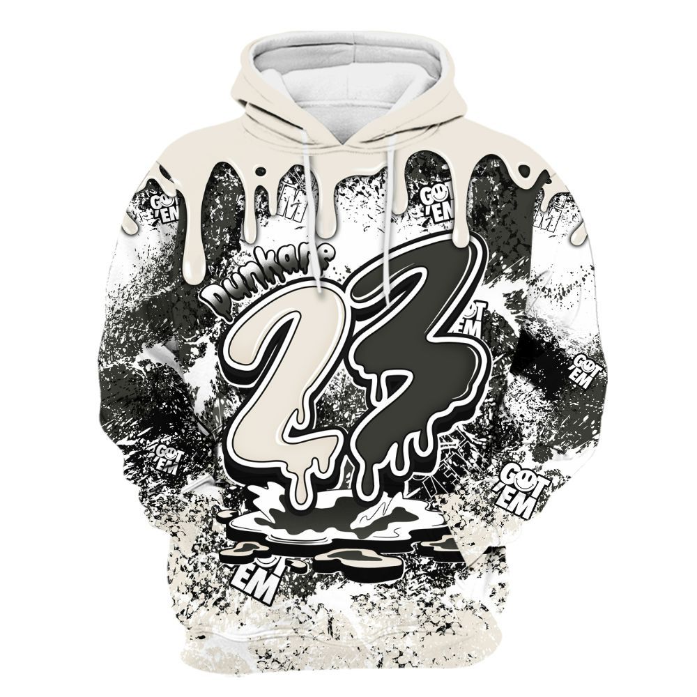 Hoodie To Match Air Max Plus Moonlight Swarovski - Dripping 23 Drip All Over Print