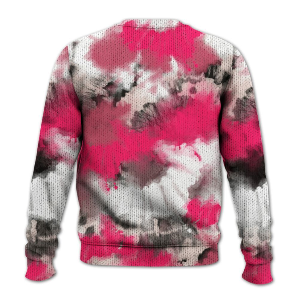 Sweater To Match A'One Hyper Pink Shirt, Tie Dye FK Around Find Out Graphic
