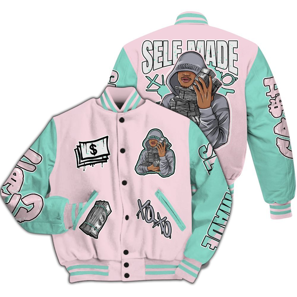 Varsity Jacket To Match Retro Easter 5s - Selfmade Unique All Over Print