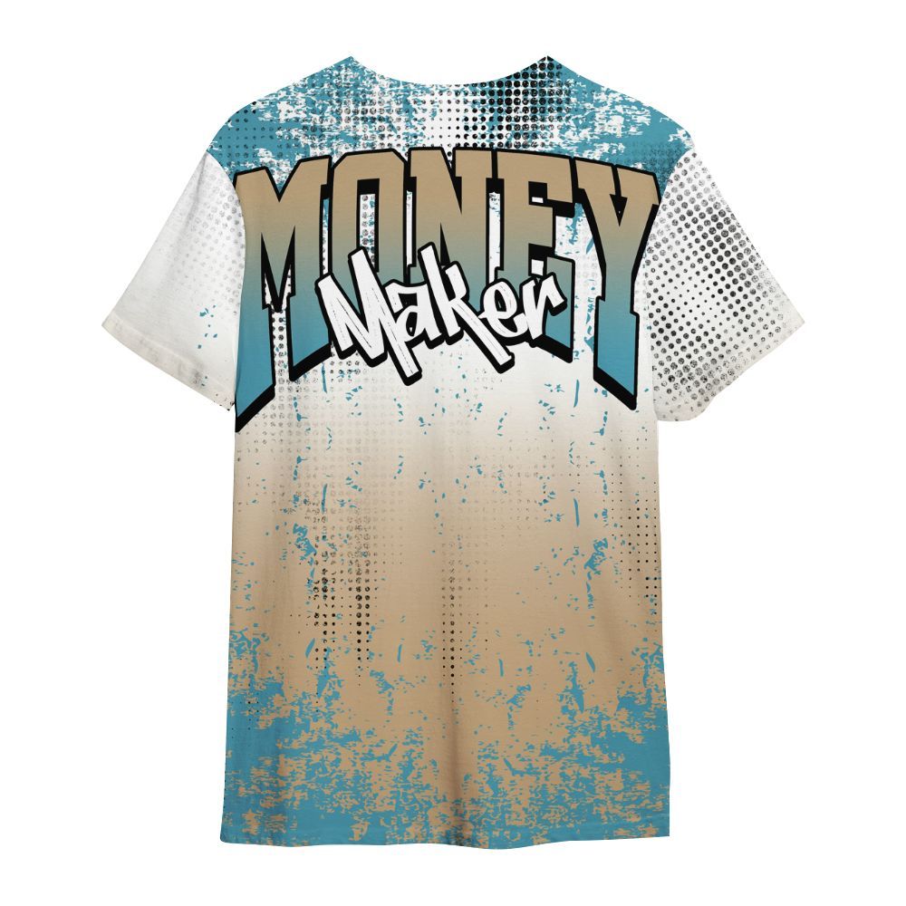 Shirt To Match H-Town 11s - Move In Silence Money Street Retro All Over Print