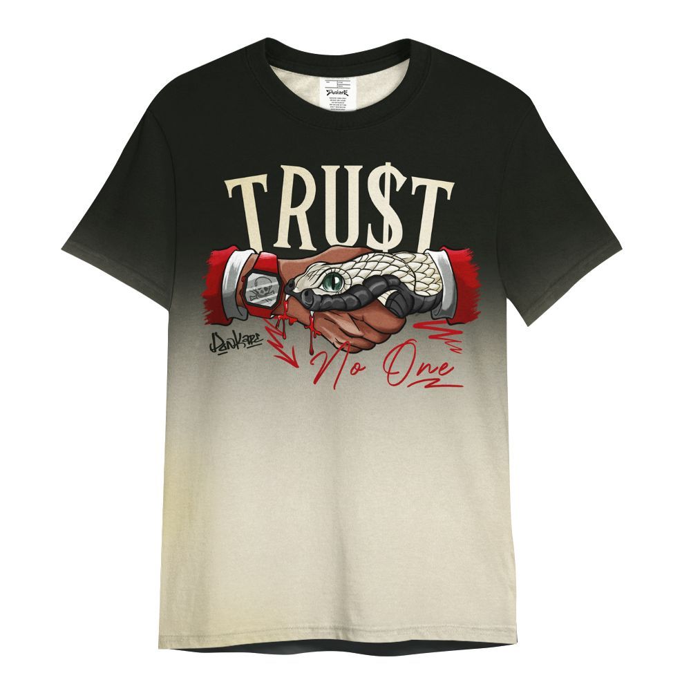 Shirt To Match Retro Low OG Nitro 1s - Trust No One Drip All Over Print