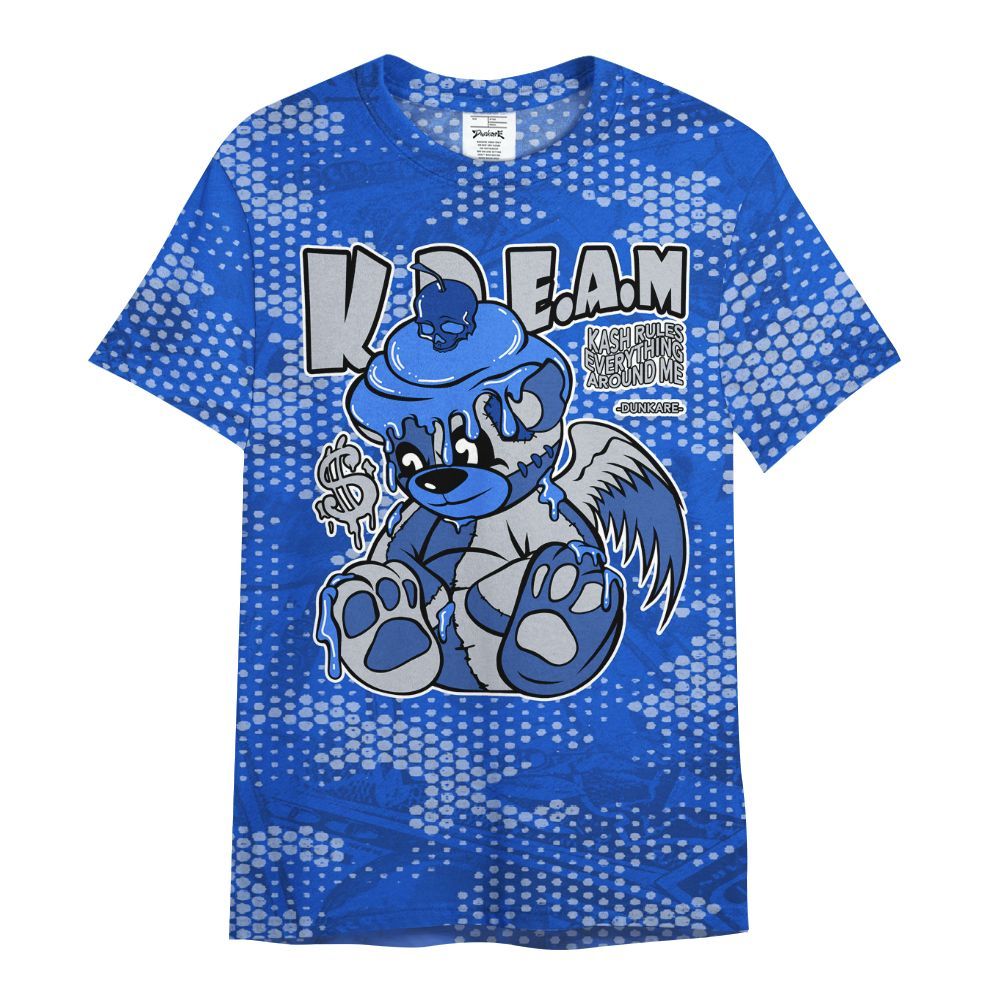 Shirt To Match Air Foamposite One Royal - Loot Bear All Over Print