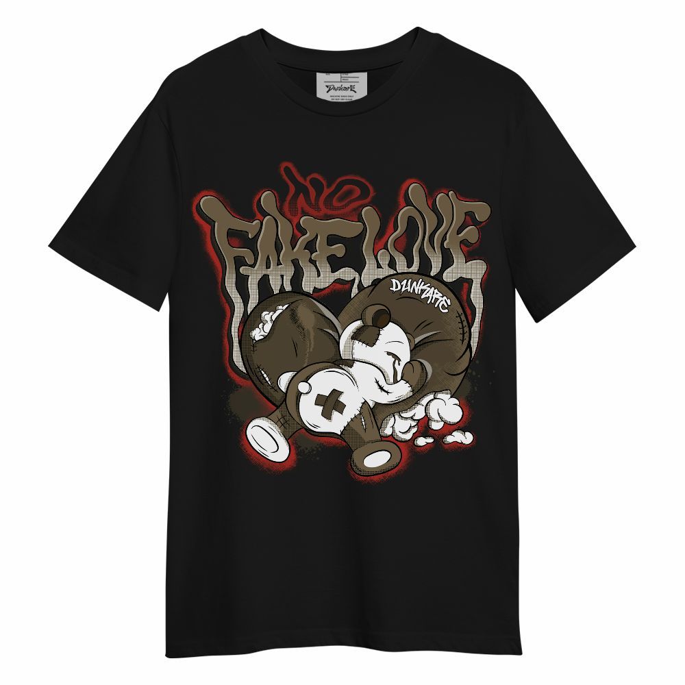 Shirt To Match Olive 9s - No Fake Love Unisex Shirt
