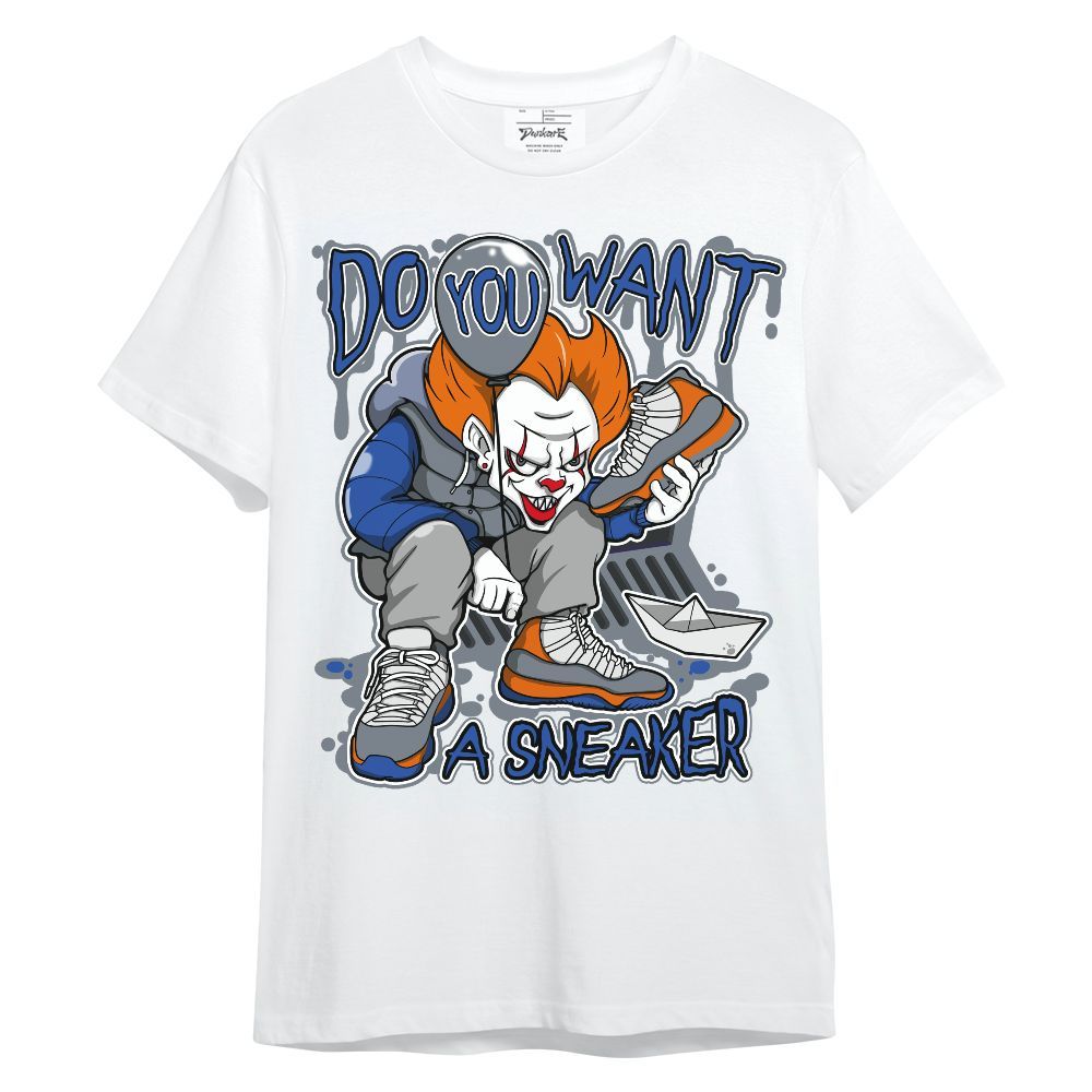 Shirt To Match RS-X GS League - Clown Scary Sneakers Halloween Graphic Unisex Shirt