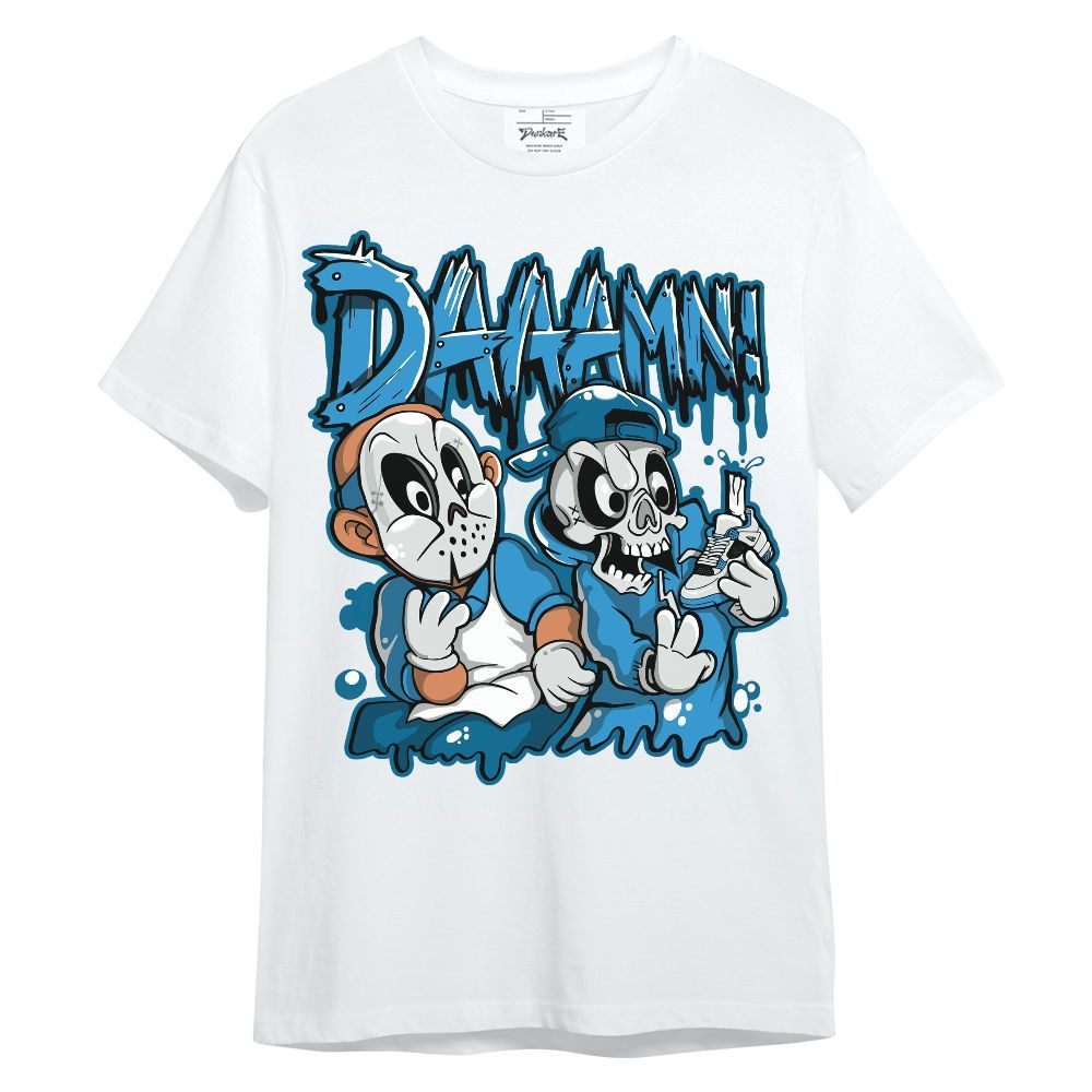 Shirt To Match Powder Blue 9s - Damn Shoe Graphic Unisex Shirt