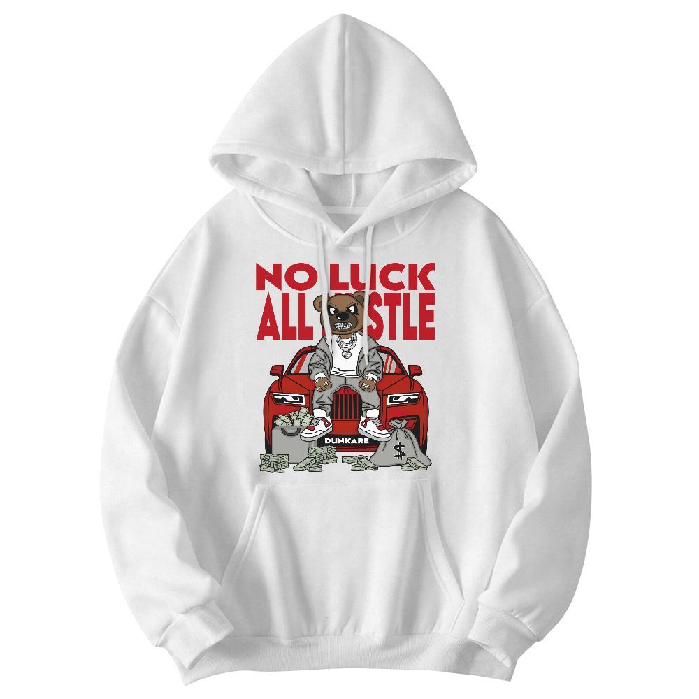 Sweatshirt To Match Air Griffey Max Gray Reds 1s - So Unlucky Bear Graphic
