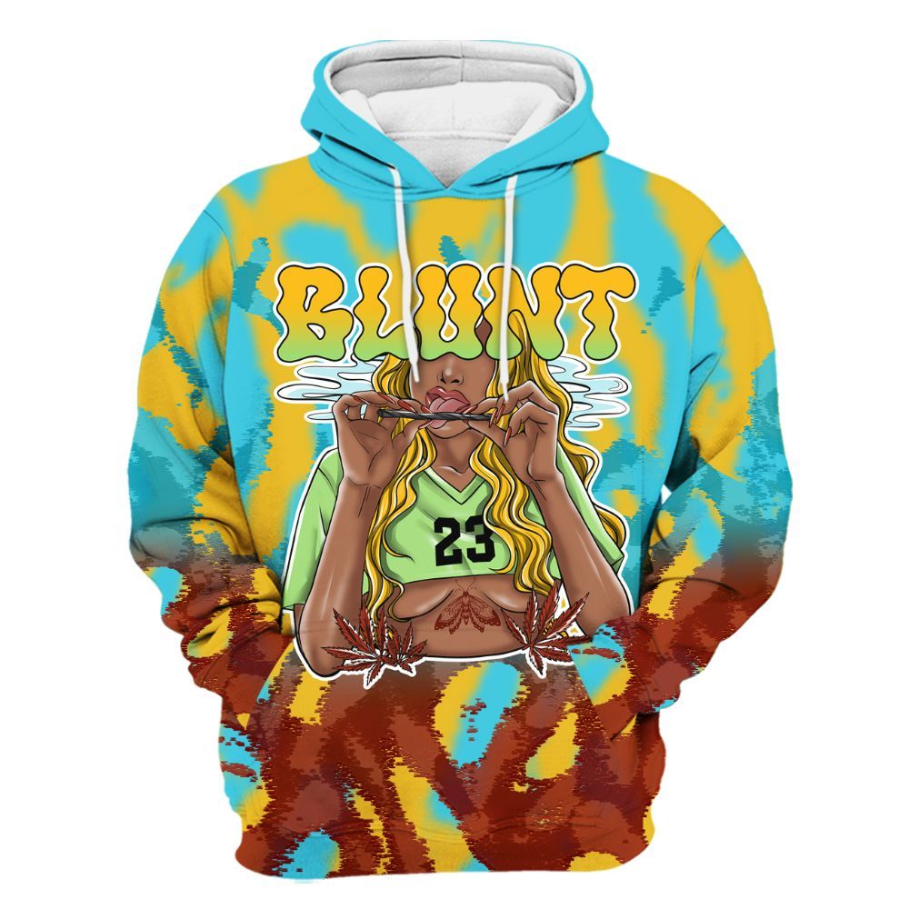 Hoodie To Match SB Dunk Di'Orr Greenwood - Bluntz Burnz All Over Print
