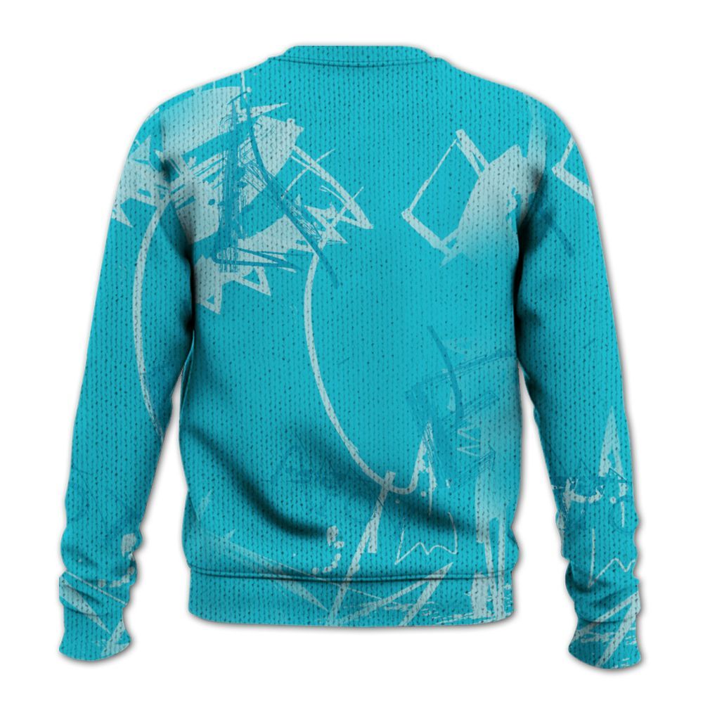 Knitted Sweater To Match Dunk Low KD 17 N7 - Allen Answer Skeleton Messyz