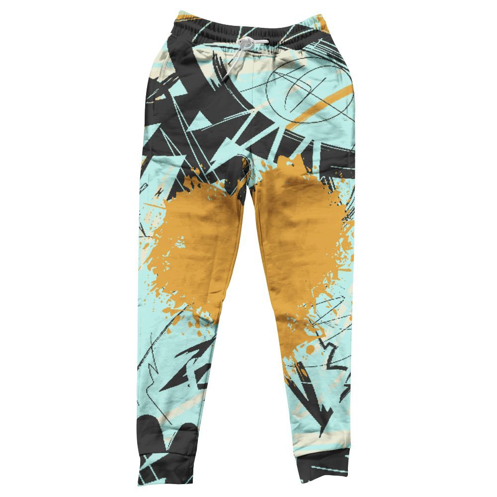 Sweatpant To Match Pure Platinum 4s - Nonobjective All Over Print