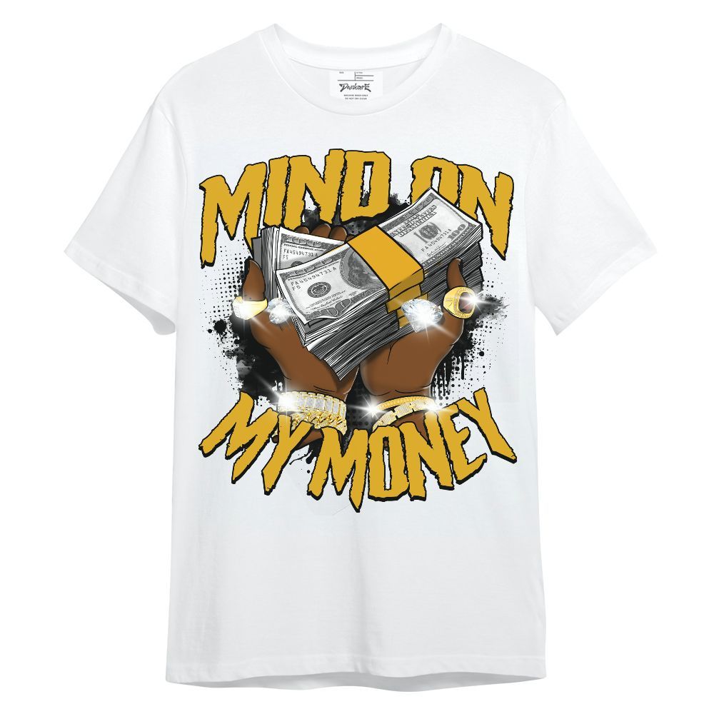 Shirt To Match Vivid Sulfur 4s - Mind On My Money Graphic Unisex Shirt
