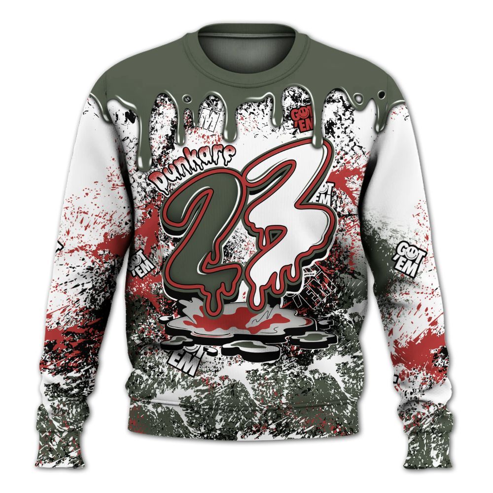 Sweatshirt To Match Air Force 1 Low Year Of The Snake Shirt, Dripping 23 Drip All Over Print