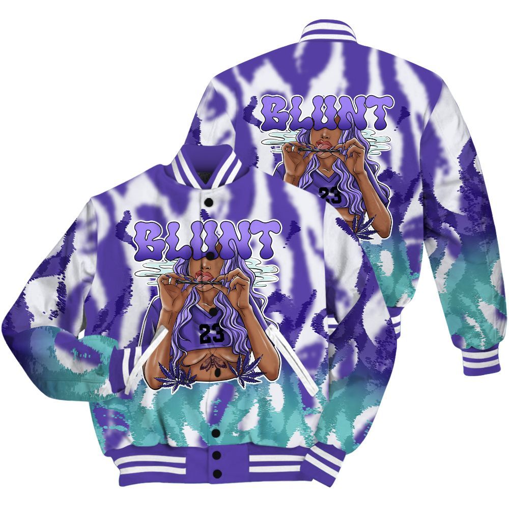 Varsity Jacket To Match Low Hornets 1s Shirt - Bluntz Burnz All Over Print
