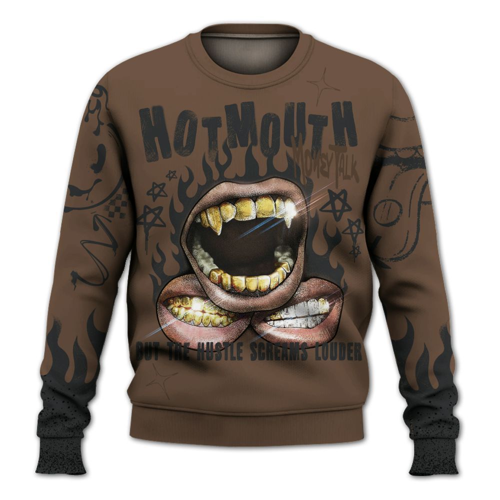 Sweatshirt To Match Palomino 1s - Mouth Burning Street Style All Over Print