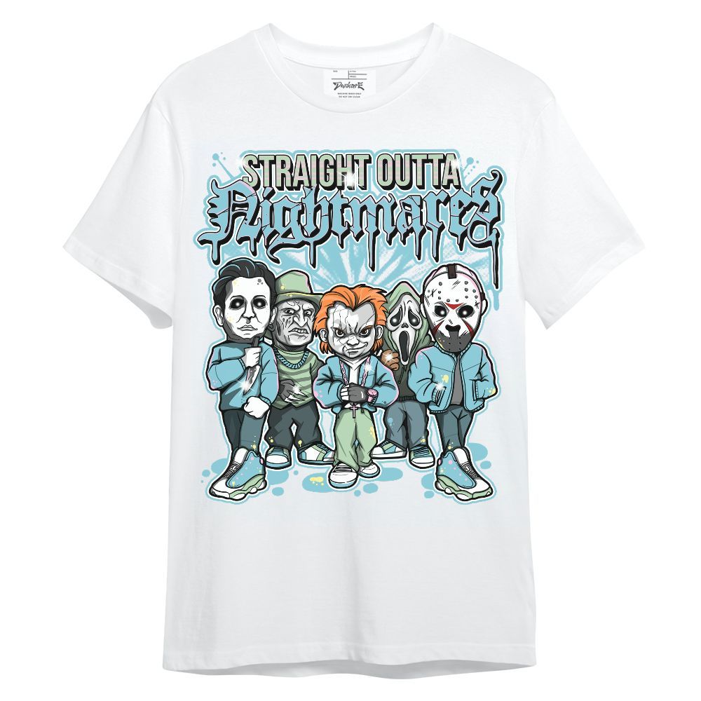 Shirt To Match SB Dunk Low Visty - Halloween Straight Outta Nighmares Graphic Unisex Shirt