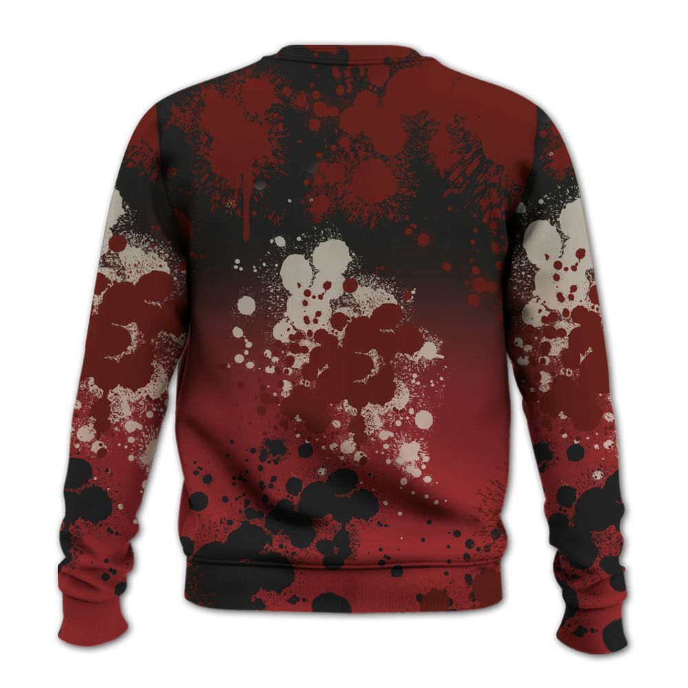 Sweatshirt To Match High 85 Bred 1s - Trust No One Scary All Over Print