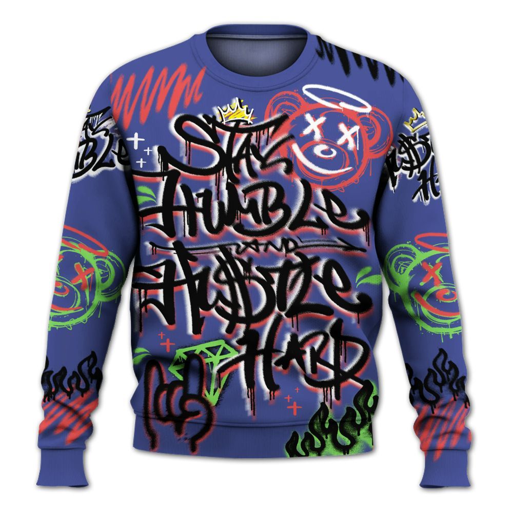 Sweatshirt To Match KD 4 Nerf - Humble Drip Streetwear Graffity All Over Print