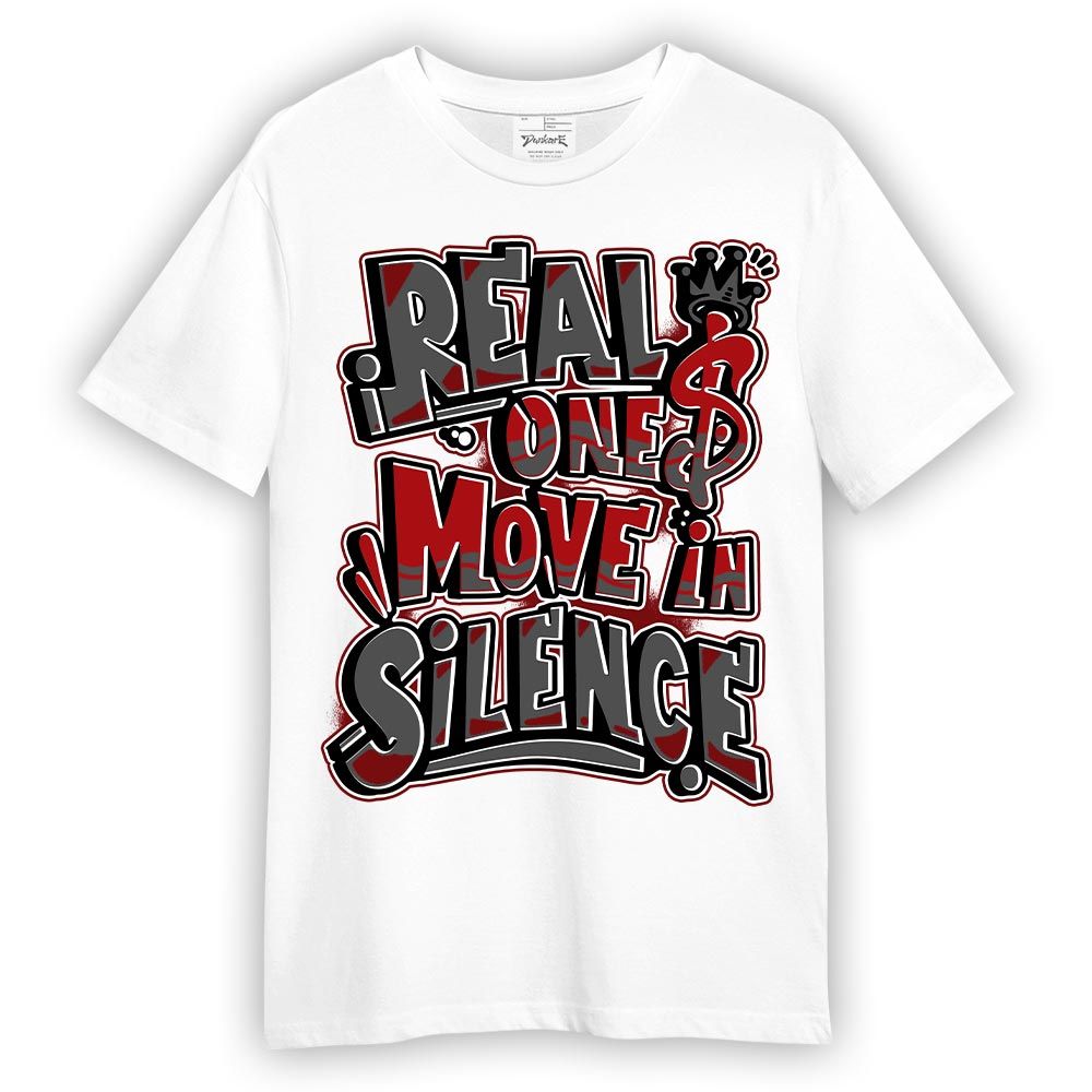 Shirt To Match Red Taxi 12s T-- Ones Move In Silence Graphic T-Shirt Unisex
