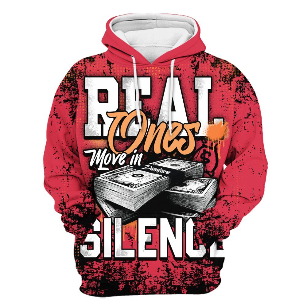 Hoodie To Match Air Max Portal Bright Ceramic - Move In Silence Money Street Retro All Over Print
