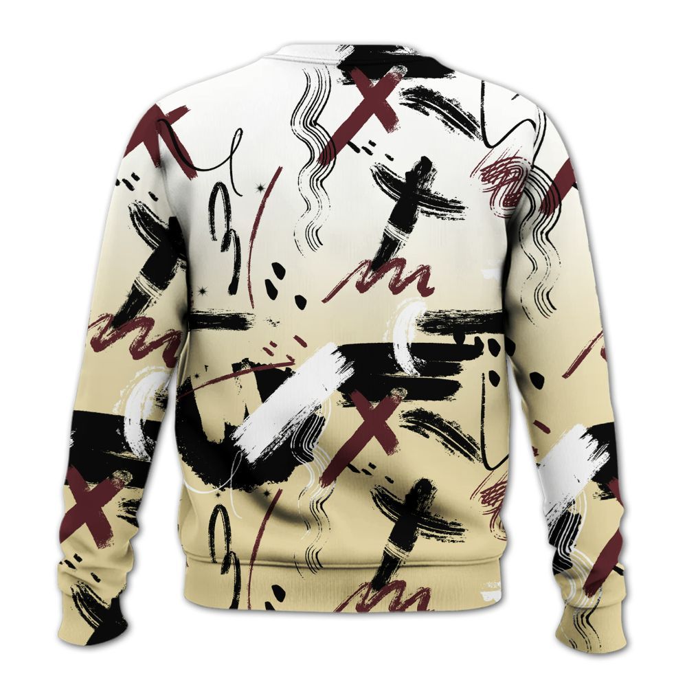 Sweatshirt To Match Women Phantom 12s - Money Hustle Grind Pray All Over Print