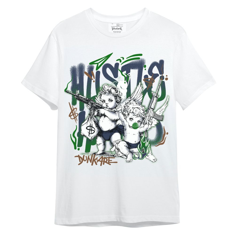 Shirt To Match Midnight Navy 13s - Hustle Hard Angel Unisex Shirt