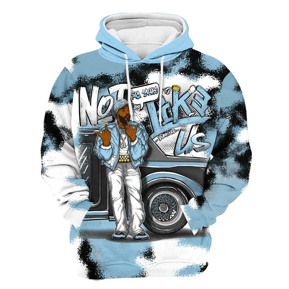 Hoodie To Match Low Legend Blue 11s - They Dislike Us All Over Print