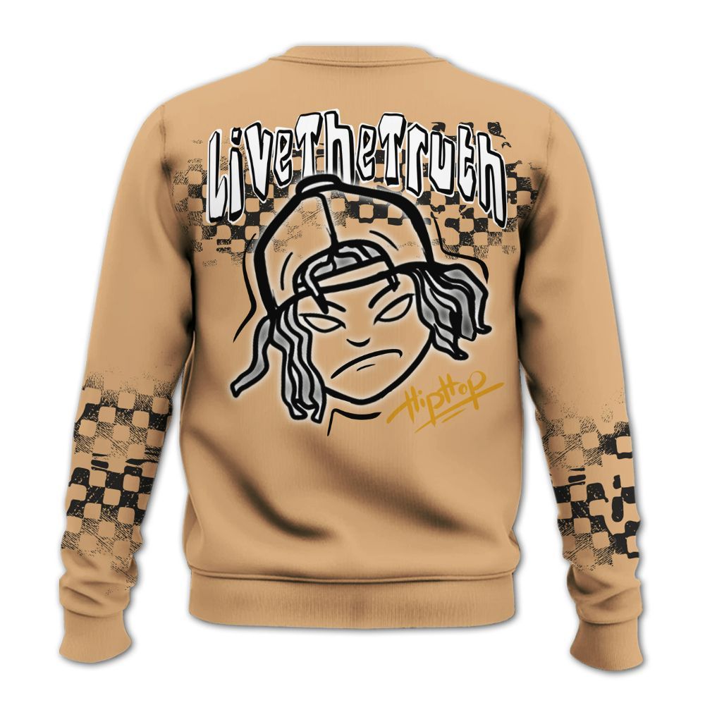 Sweatshirt To Match SE Afrobeats 7s - Feel Life Street Style All Over Print