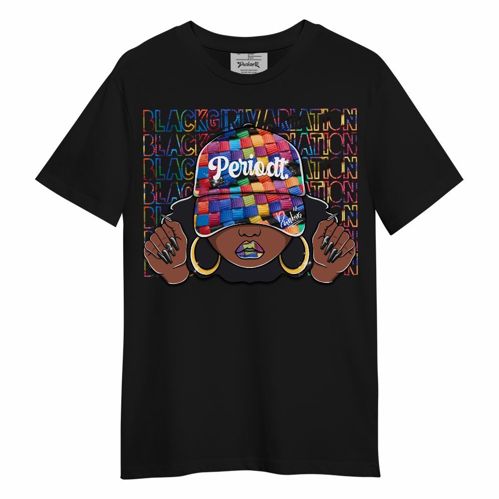 Shirt To Match Air Rainbow Weave - Black Girl Variation Unisex Shirt