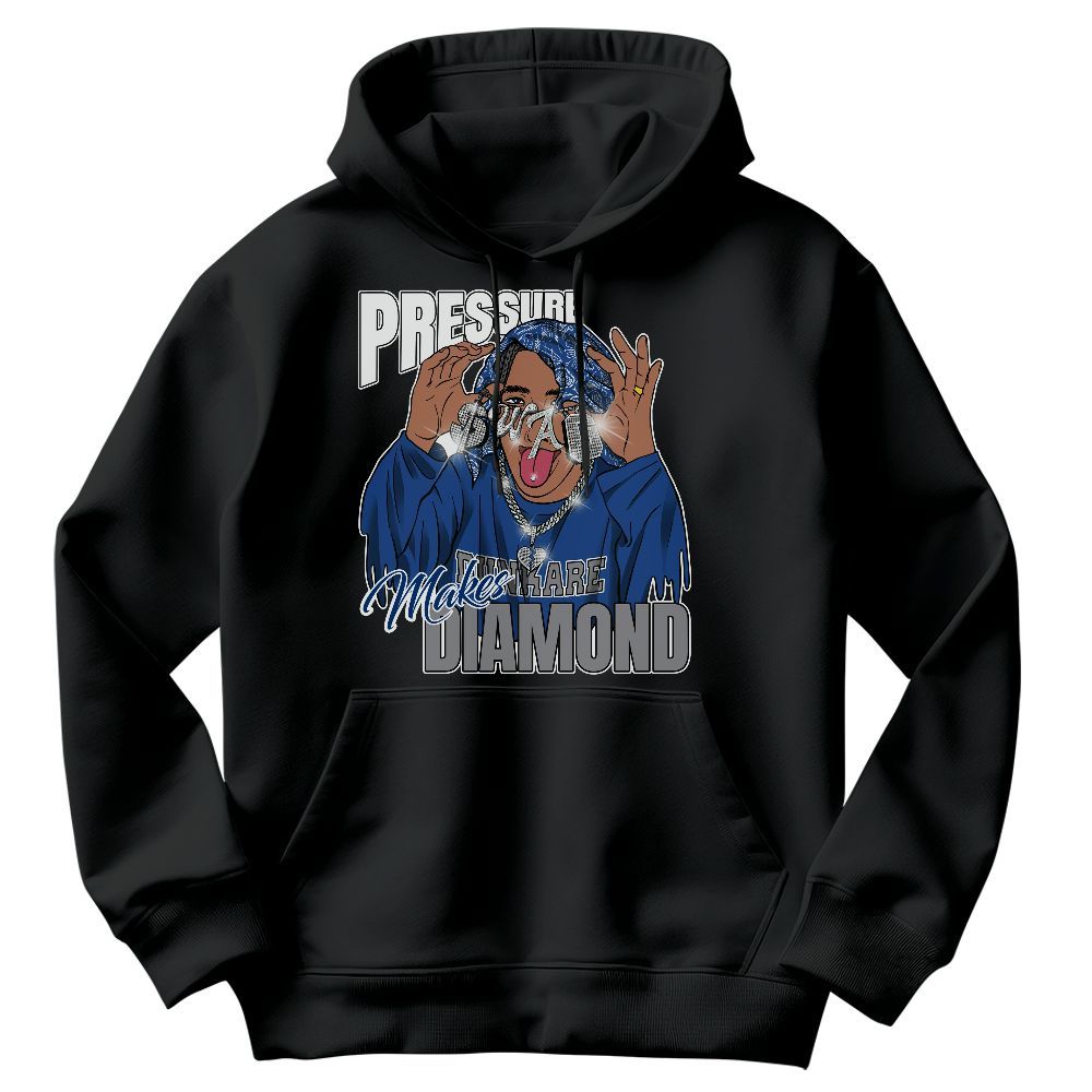 Sweatshirt To Match High OG True Blue 1s - Pressures Makes Sweatshirt To Match Graphic