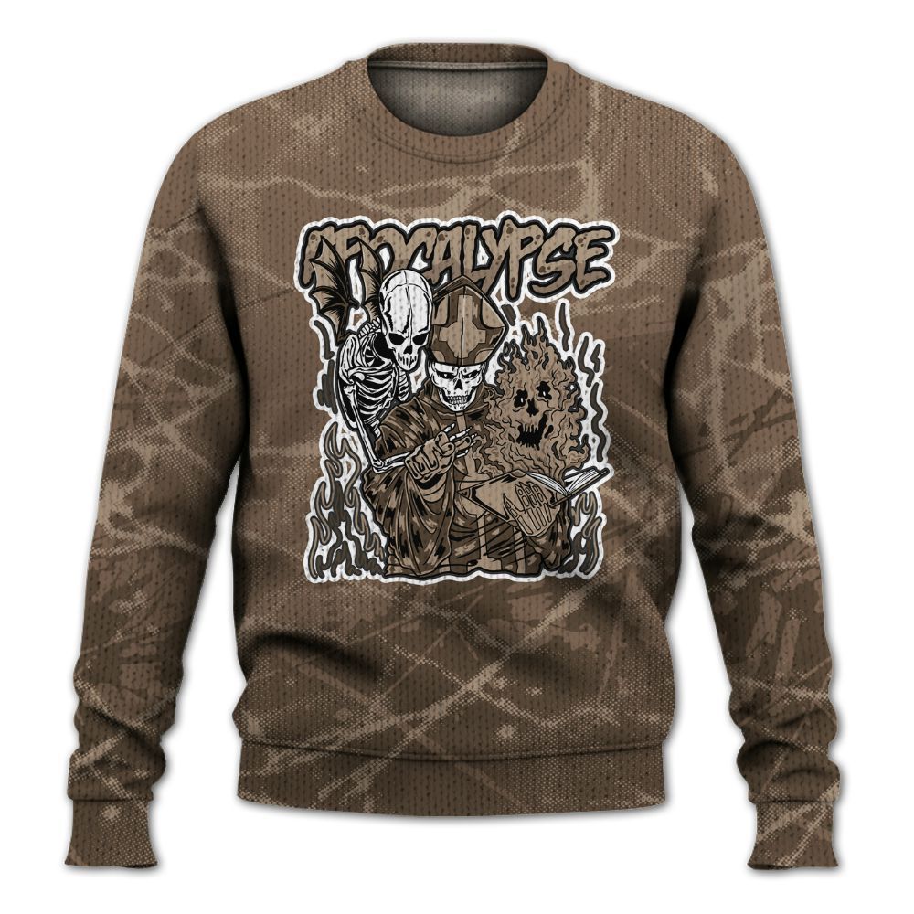 Knitted Sweater To Match Dark Mocha Jack - Apocalypse Skeleton Profound