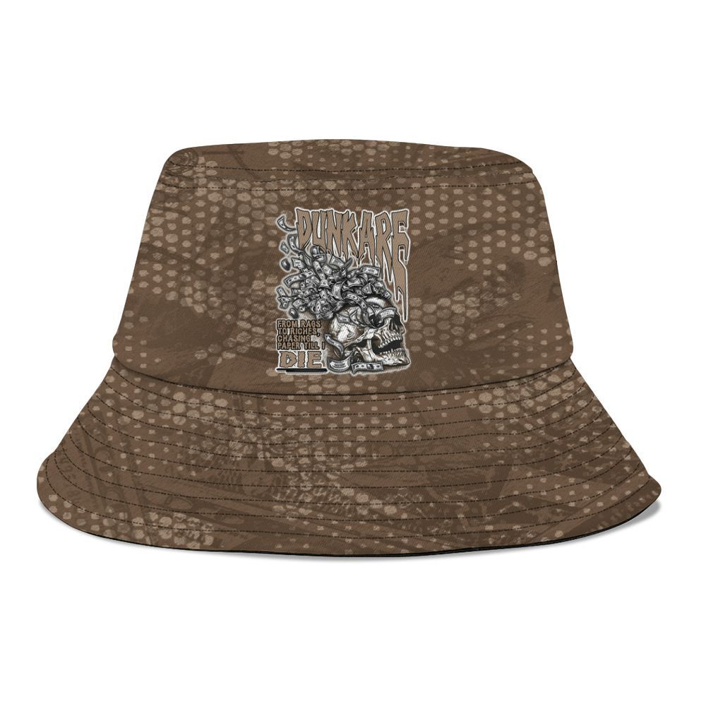 Bucket Hat To Match Dark Mocha Jack - From Rags To Riches Graphic