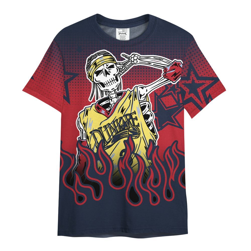 Shirt To Match Dunk Low COJP What The 2024 - Allen Answer Unique Fire Custom Name All Over Print