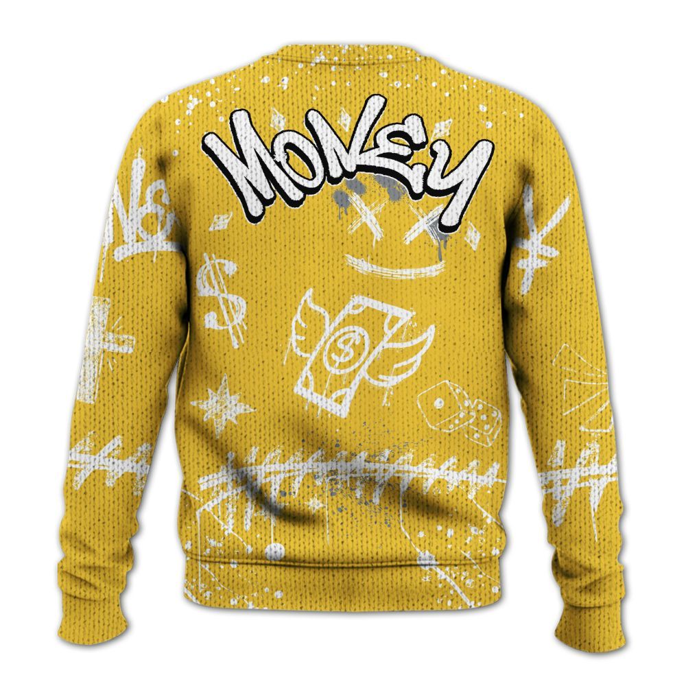 Sweater To Match Retro Tokyo 5s - Everybody Paid In Full Crayon Graphic