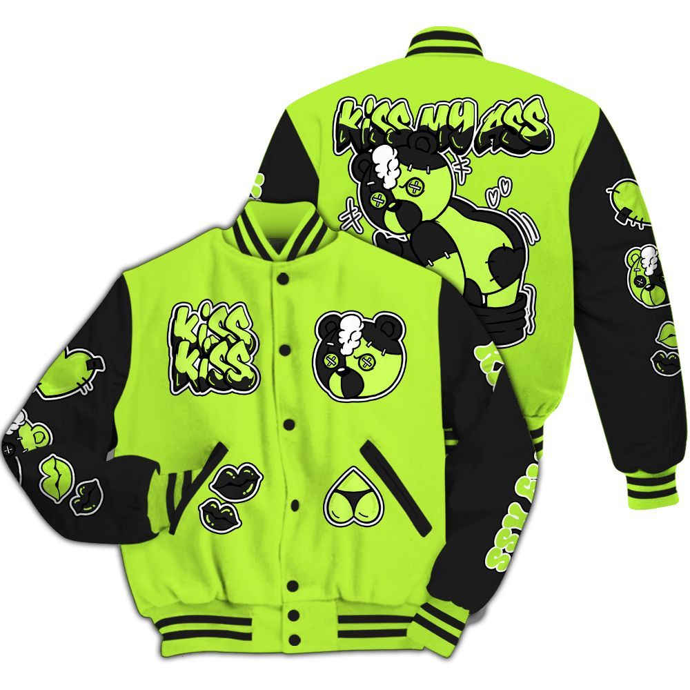 Varsity Jacket To Match Air Force 1 Low Dance Volt - Kiss My Hugz All Over Print
