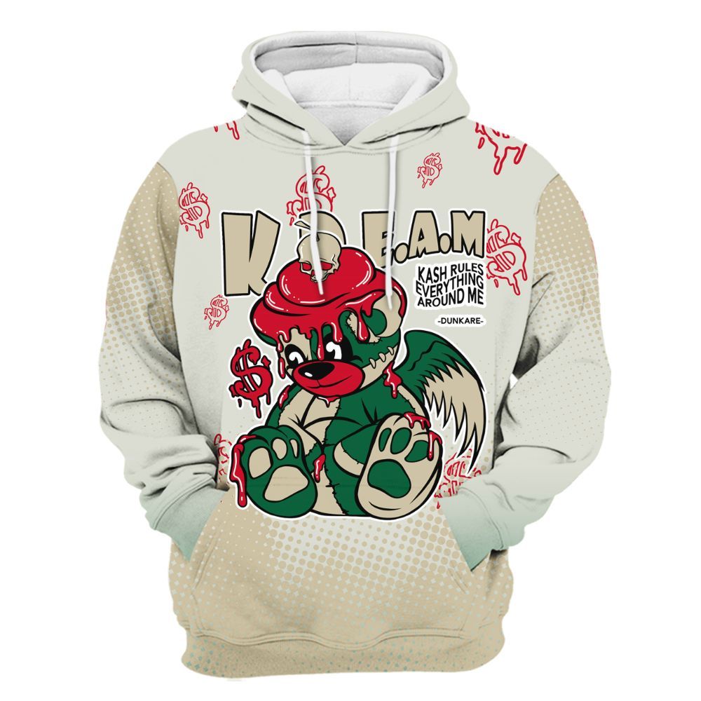 Hoodie To Match El Grito 5s - Loot Bear Unique Drip All Over Print