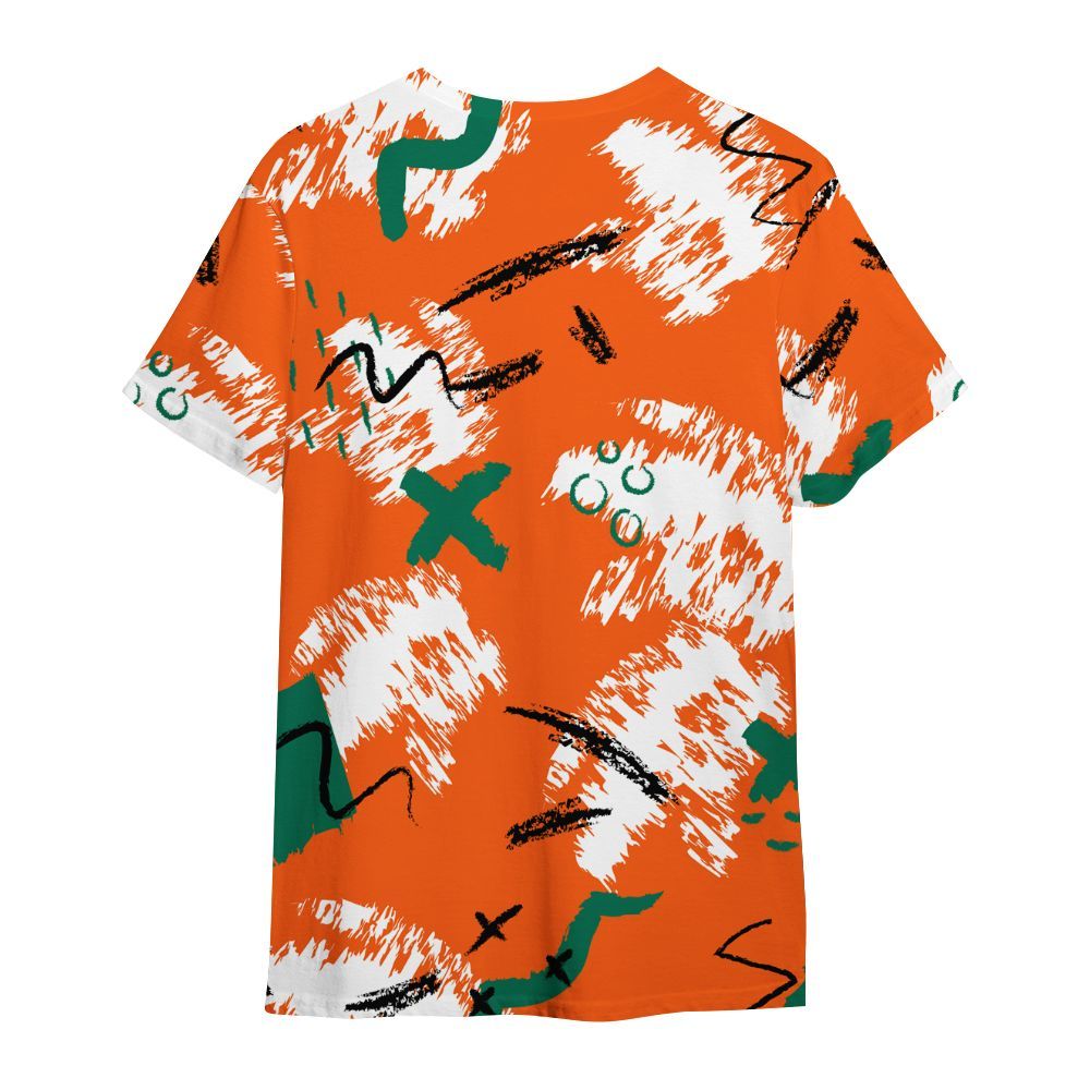 Shirt To Match SoleFly Sail Gorge Green 3s - Hustle Grind Pray Graphic Street Style All Over Print