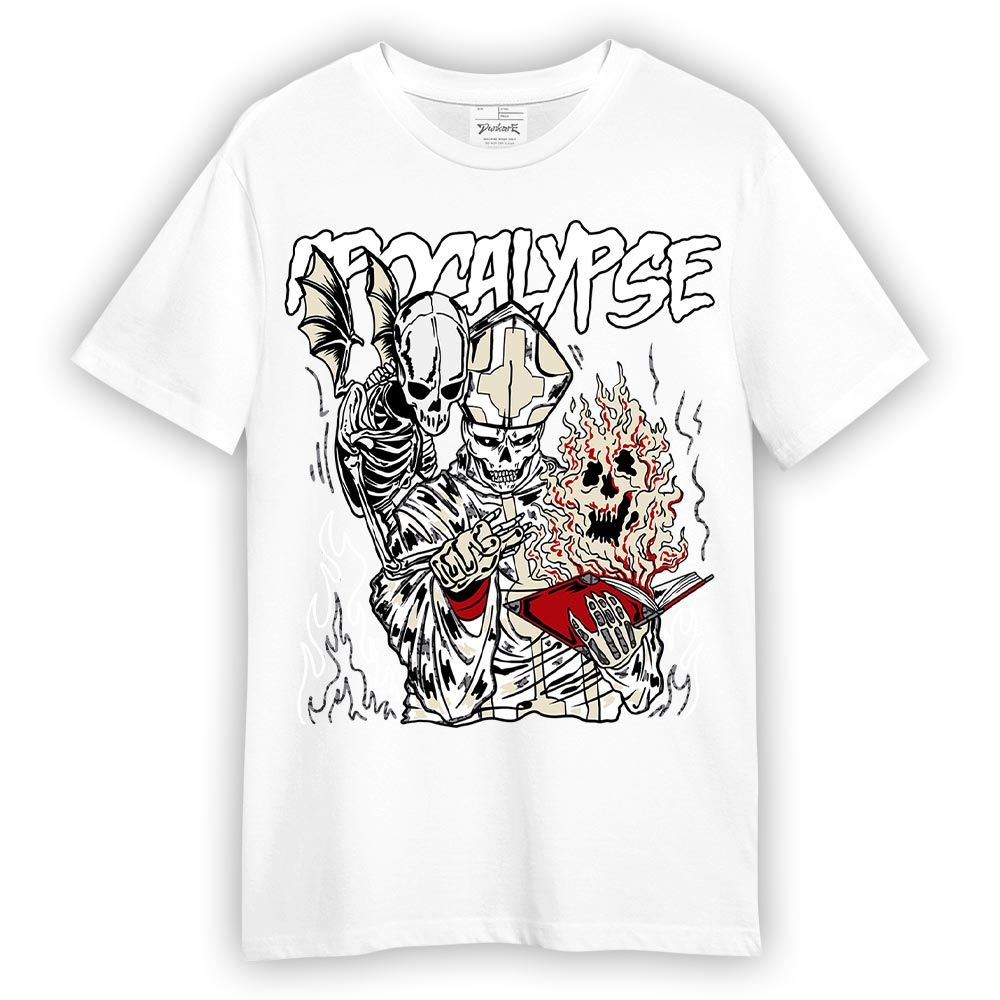 Shirt To Match Cement Grey 3s - Apocalypse Skeleton Shirt Unisex