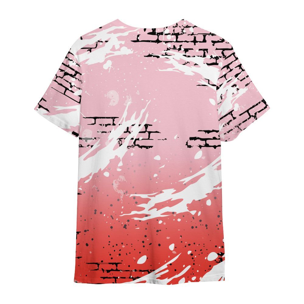 Shirt To Match Retro Awake Arctic Pink - Values Of Loyalty Drip All Over Print