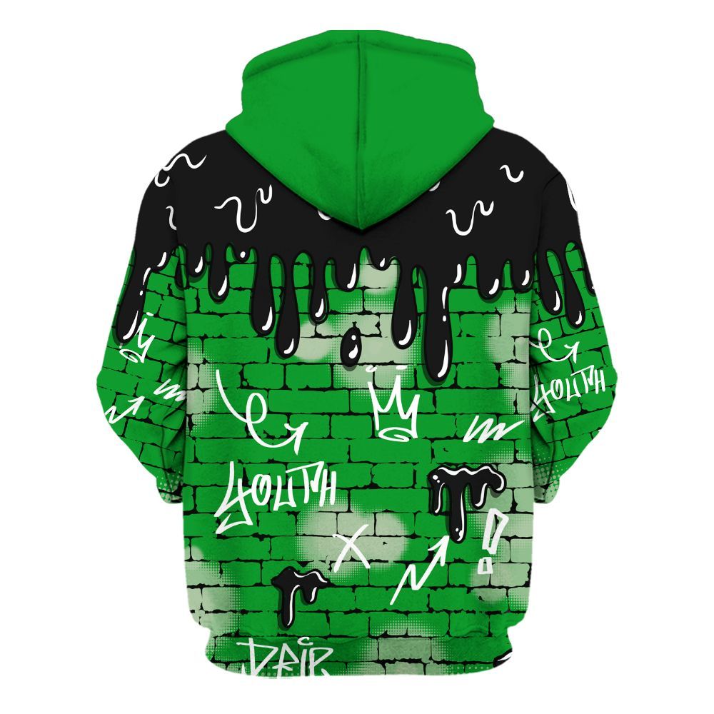 Hoodie To Match Green Spark CJ1 T-Rex - Been Different All Over Print
