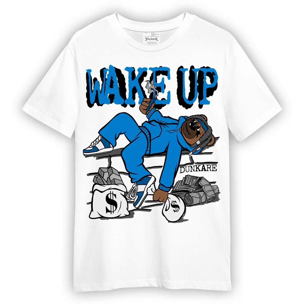 Shirt To Match Industrial Blue 4s - Wakeup Bear Shirt Unisex