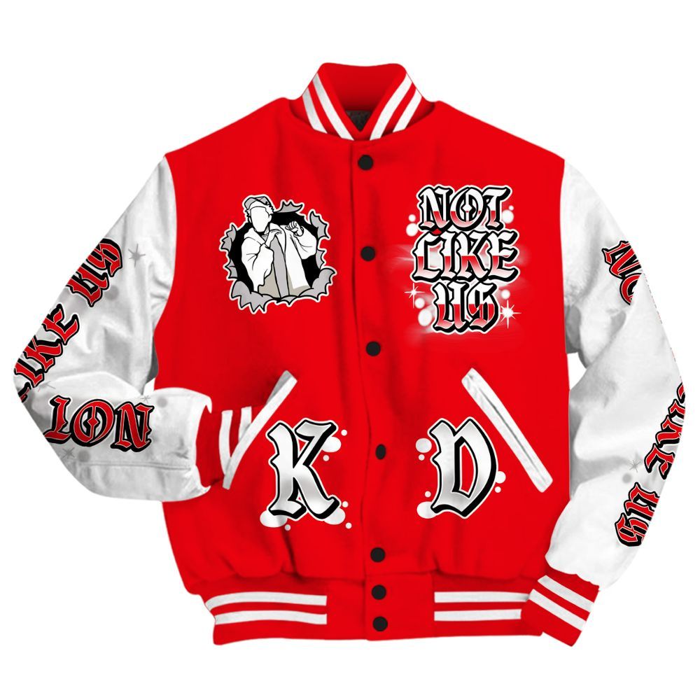 Varsity Jacket To Match Air Max 1 Low Poly - None Like Us Graphic All Over Print