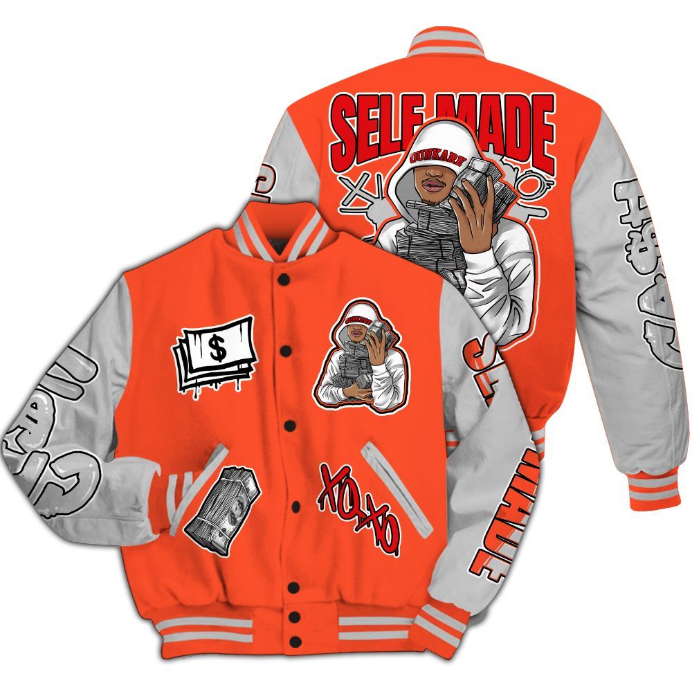 Varsity Jacket To Match Air Max 1 86 Cosmic Clay - Selfmade Unique All Over Print